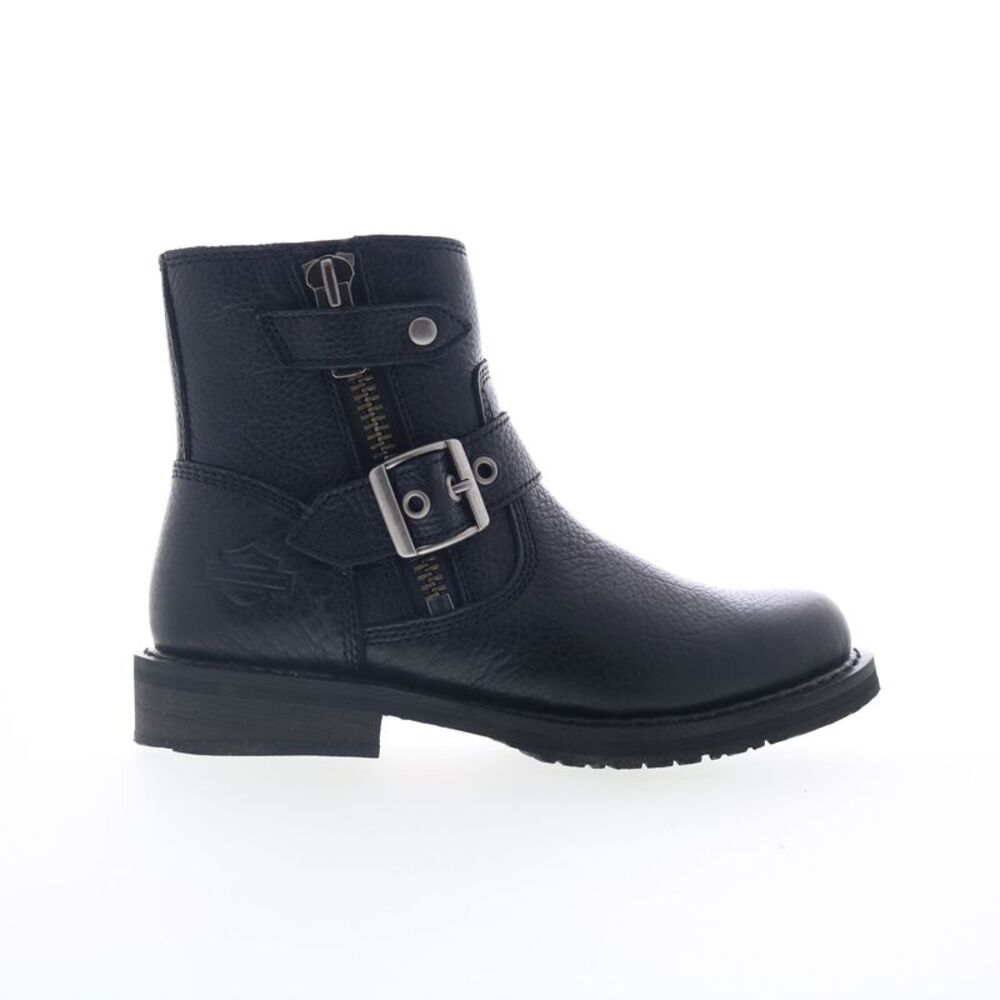 Harley-Davidson Womens Addie Zip 5.5" Boot Black Boots (NWT)